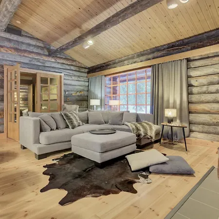 Luostokka - Luxury Log - Valkea Homes Villa Luosto